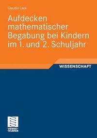 bokomslag Aufdecken mathematischer Begabung bei Kindern im 1. und 2. Schuljahr