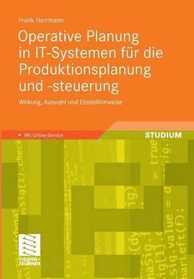 bokomslag Operative Planung in IT-Systemen fr die Produktionsplanung und -steuerung