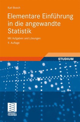 bokomslag Elementare Einfhrung in die angewandte Statistik