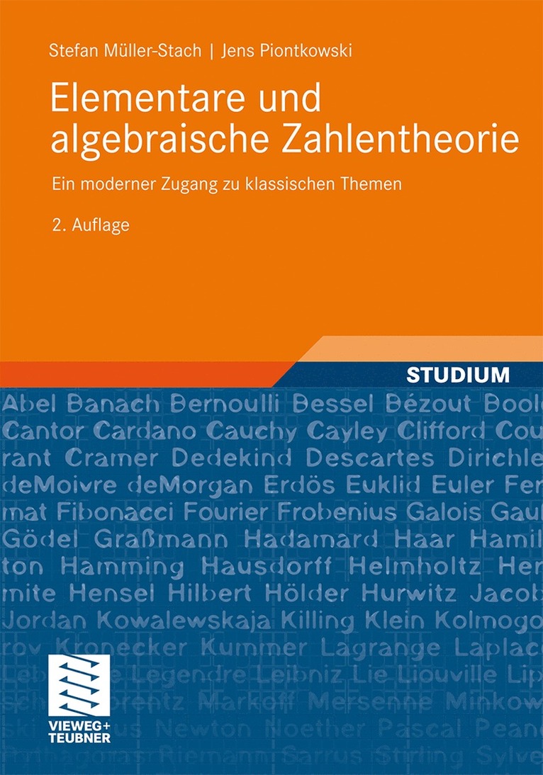 Elementare und algebraische Zahlentheorie 1