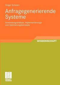 bokomslag Anfragegenerierende Systeme