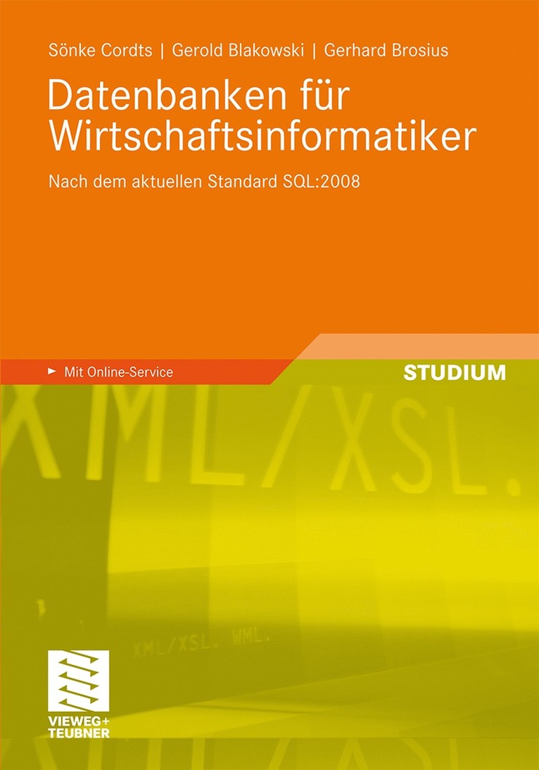 Sönke Cordts, Gerold Blakowski, Gerhard Brosius - Datenbanken für Wirtschaftsinformatiker, Häftad