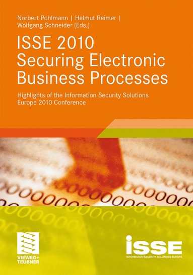 bokomslag ISSE 2010 Securing Electronic Business Processes