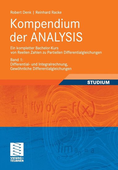 bokomslag Kompendium der ANALYSIS - Ein kompletter Bachelor-Kurs von Reellen Zahlen zu Partiellen Differentialgleichungen