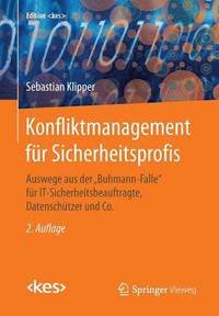 bokomslag Konfliktmanagement Fur Sicherheitsprofis