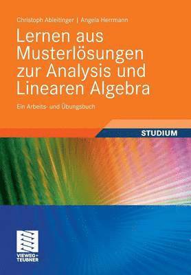 Lernen Aus Musterlosungen Zur Analysis Und Linearen Algebra 1