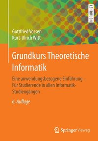 bokomslag Grundkurs Theoretische Informatik