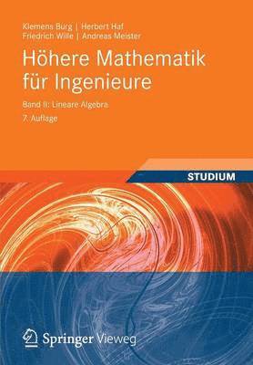 Klemens Burg, Herbert Haf, Friedrich Wille, Andreas Meister - Höhere Mathematik für Ingenieure Band II, Häftad