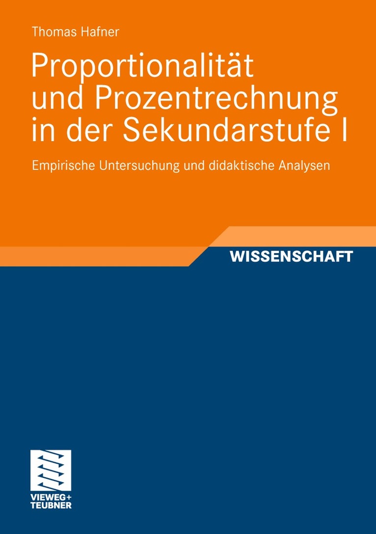 Proportionalitt und Prozentrechnung in der Sekundarstufe I 1