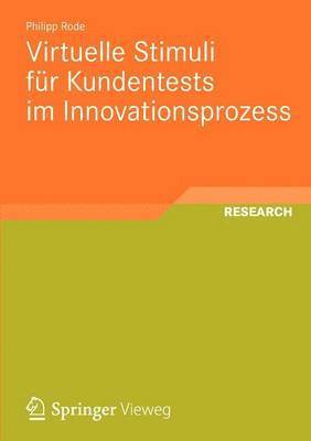bokomslag Virtuelle Stimuli für Kundentests im Innovationsprozess