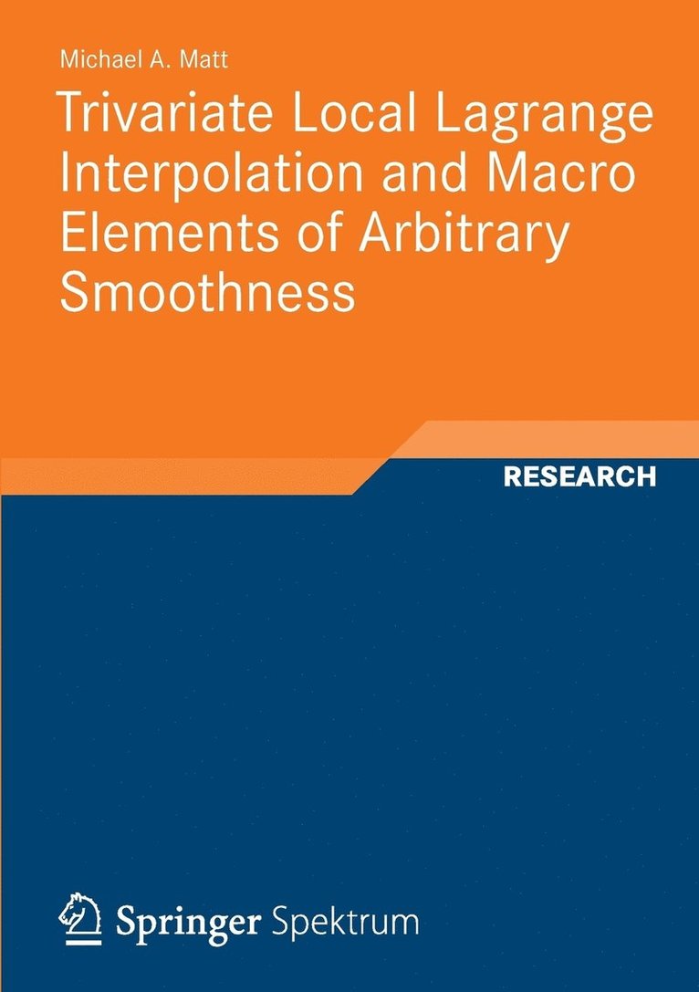 Trivariate Local Lagrange Interpolation and Macro Elements of Arbitrary Smoothness 1