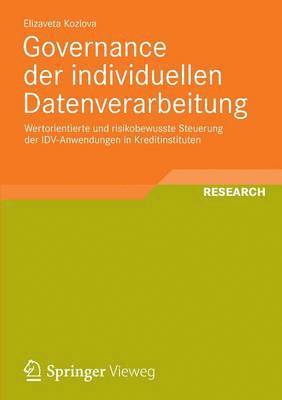 bokomslag Governance der individuellen Datenverarbeitung