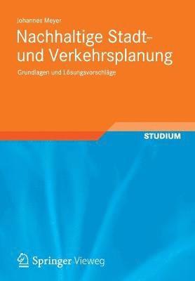 bokomslag Nachhaltige Stadt- und Verkehrsplanung