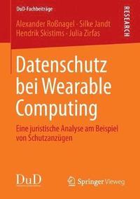 bokomslag Datenschutz bei Wearable Computing