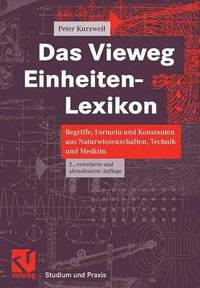 bokomslag Das Vieweg Einheiten-Lexikon