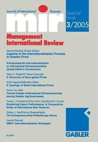 bokomslag Aspects of the Internationalization Process in Smaller Firms