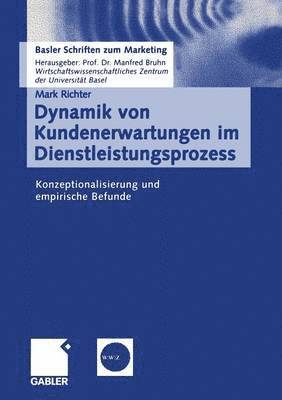 bokomslag Dynamik von Kundenerwartungen im Dienstleistungsprozess