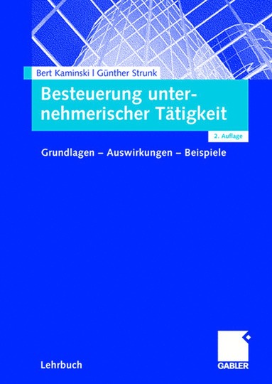 bokomslag Besteuerung unternehmerischer Tätigkeit