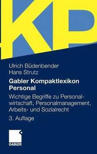 bokomslag Gabler Kompaktlexikon Personal