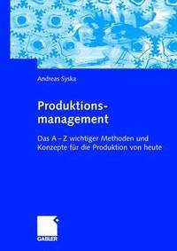 bokomslag Produktionsmanagement