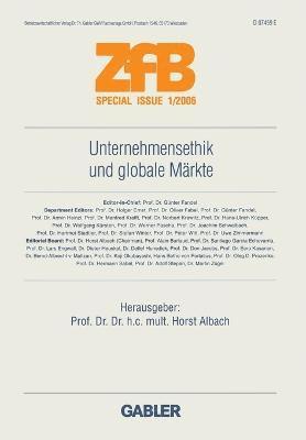 bokomslag Unternehmensethik und globale Mrkte