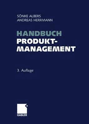 bokomslag Handbuch Produktmanagement