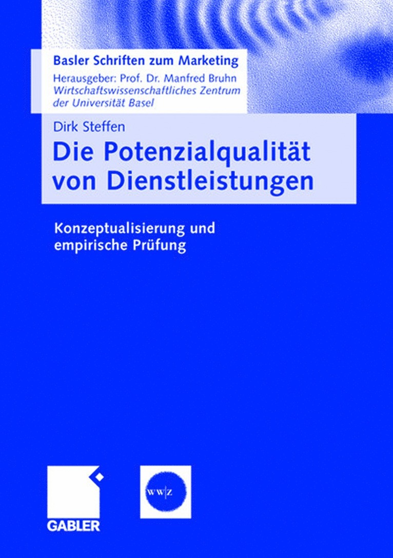 Die Potenzialqualitt von Dienstleistungen 1