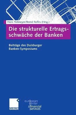 bokomslag Die strukturelle Ertragsschwche der Banken