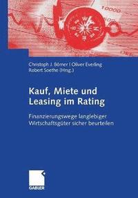 bokomslag Kauf, Miete und Leasing im Rating