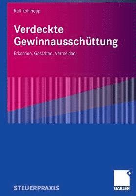 bokomslag Verdeckte Gewinnausschüttung