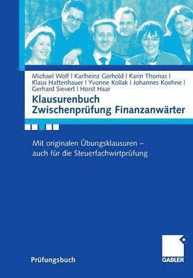 Klausurenbuch Zwischenprfung Finanzanwrter 1