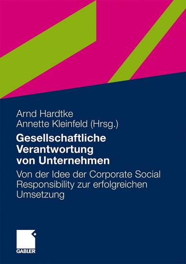 bokomslag Gesellschaftliche Verantwortung von Unternehmen