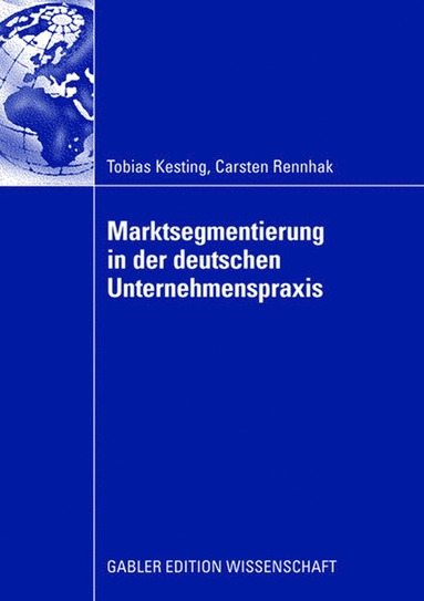 bokomslag Marktsegmentierung in der deutschen Unternehmenspraxis