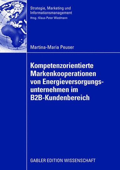 bokomslag Kompetenzorientierte Markenkooperationen von Energieversorgungsunternehmen im B2B-Kundenbereich