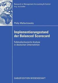 bokomslag Implementierungsstand der Balanced Scorecard