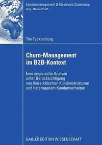 bokomslag Churn-Management im B2B-Kontext