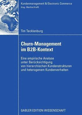 bokomslag Churn-Management im B2B-Kontext
