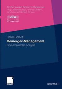 bokomslag Demerger-Management