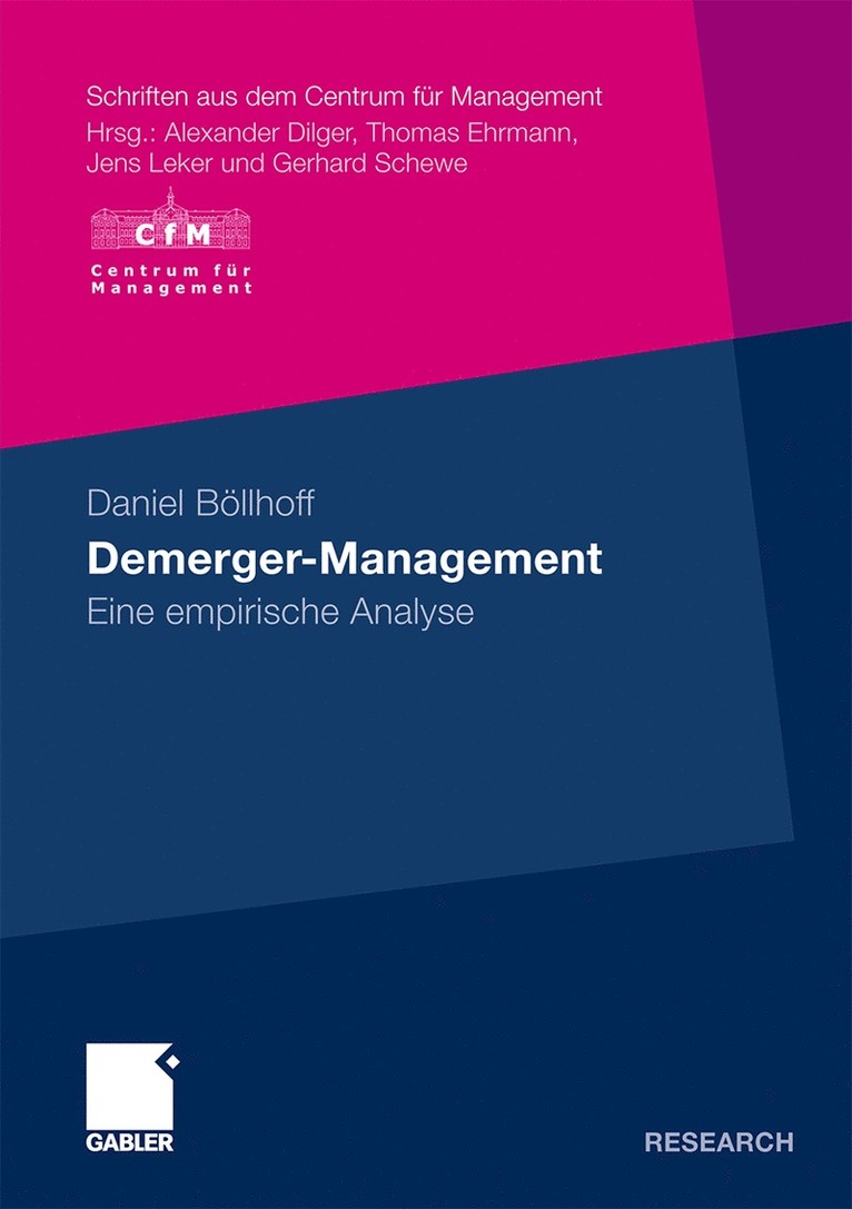 Demerger-Management 1