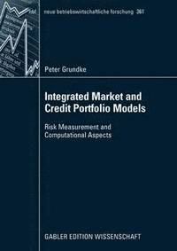 bokomslag Integrated Market and Credit Portfolio Models