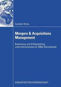 bokomslag Mergers & Acquisitions Management