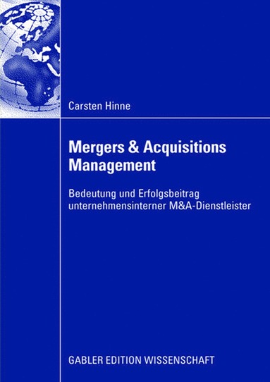 bokomslag Mergers & Acquisitions Management