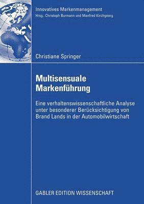 Christiane Springer - Multisensuale Markenführung, Häftad