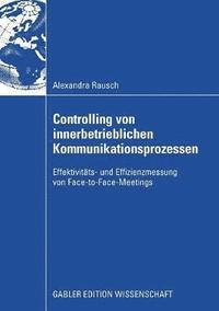 bokomslag Controlling von innerbetrieblichen Kommunikationsprozessen