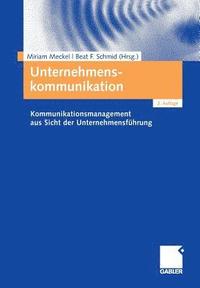 bokomslag Unternehmenskommunikation