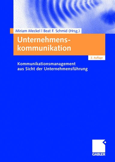 bokomslag Unternehmenskommunikation