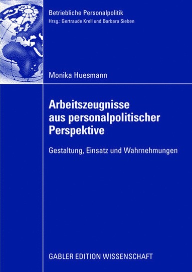 bokomslag Arbeitszeugnisse aus personalpolitischer Perspektive