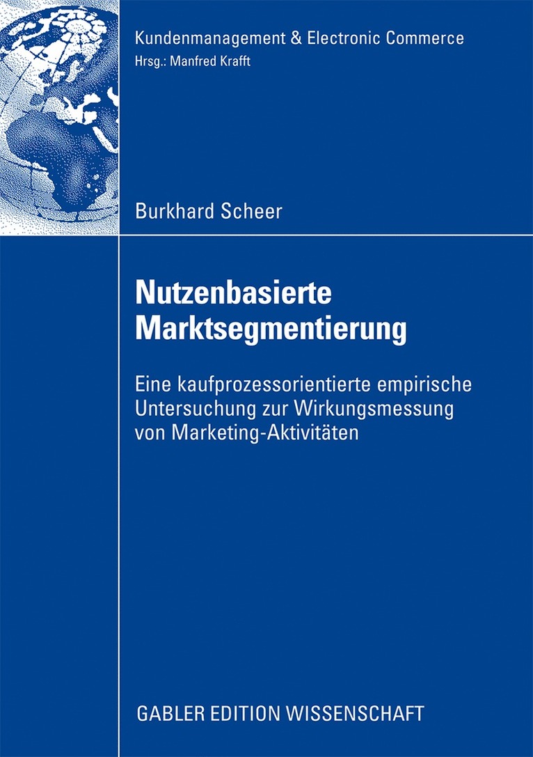 Burkhard Scheer - Nutzenbasierte Marktsegmentierung, Häftad