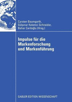 bokomslag Impulse fr die Markenforschung und Markenfhrung