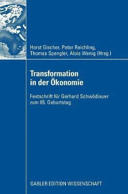 bokomslag Transformation in der konomie